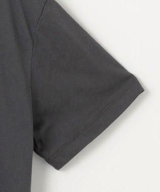 23区 【SLOW/WEB限定】シアーツイストシングルジャージー Tシャツ グレー系