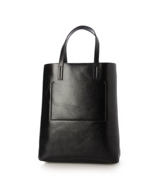 UNBILLION VERYコラボ カシュカシュ cachecache / カードケース付きメタリックトートバッグ ブラック