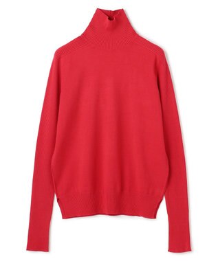 BEIGE， 【洗える】WILLOW / サムホールハイネックニット Red