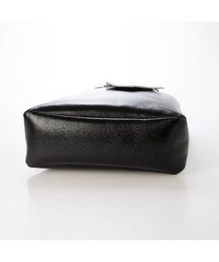 UNBILLION VERYコラボ カシュカシュ cachecache / カードケース付きメタリックトートバッグ ブラック