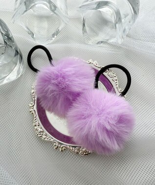 WEGO L2Pポンポンヘアゴム