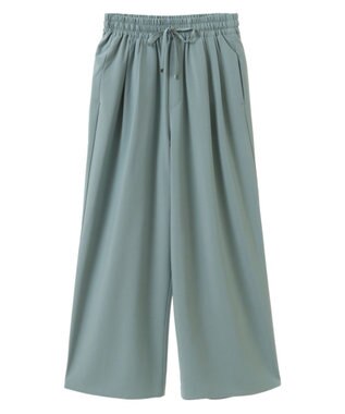 earth music&ecology ゆるてろワイドパンツ Mint Green