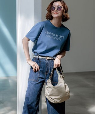 23区 L 【見上愛さん着用】23区 Summer DENIM ベイカーパンツ インディゴ系