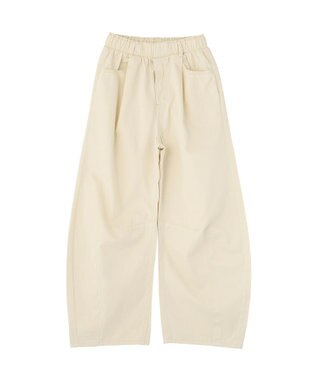 Green Parks ウエストタックコクーンデニムパンツ Ivory