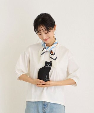 ROOTOTE 1117【ネコポーチ】EU.ウイズルー.オスワリネコ-A