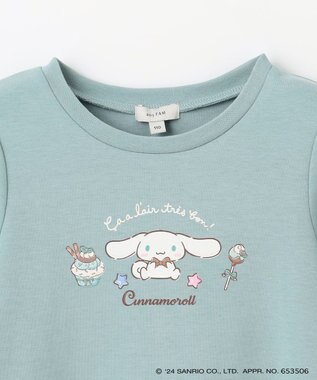 ANY KIDS 【any FAM×サンリオキャラクターズ】セーラーカラーワンピース ミント×シナモロール