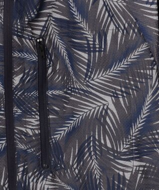 JOSEPH ABBOUD MOUNTAIN 【UNISEX】3Dエンボスリーフ パーカー ライトグレー系6