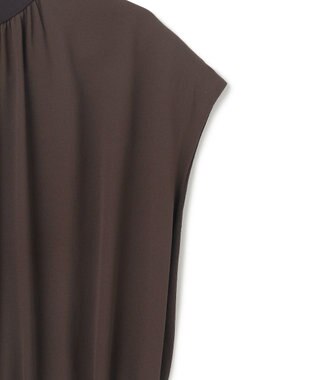 BEIGE， 【WEB限定】MONSTERA / ニットブラウス Brown