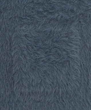 WEGO 【2025秋冬新作/ユニセックス着用ITEM/SMLサイズ展開】フェザーニットカーディガン ブルー