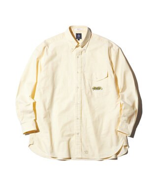  【J.PRESS ORIGINALS】GRFFITI B.D. OXFORD STRIPE SHIRT / BAGGY FIT