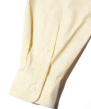 J.PRESS MEN 【J.PRESS ORIGINALS】GRFFITI B.D. OXFORD STRIPE SHIRT / BAGGY FIT ライトイエロー系1