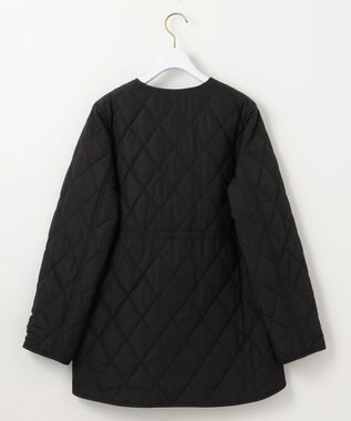 ANY SIS L 【撥水】キルティングジップ アウター ブラック