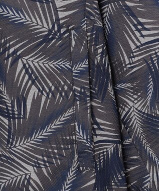 JOSEPH ABBOUD MOUNTAIN 【UNISEX】3Dエンボスリーフ パーカー ライトグレー系6