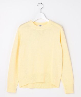J.PRESS LADIES Reeves Shine クルーネック ニット イエロー系