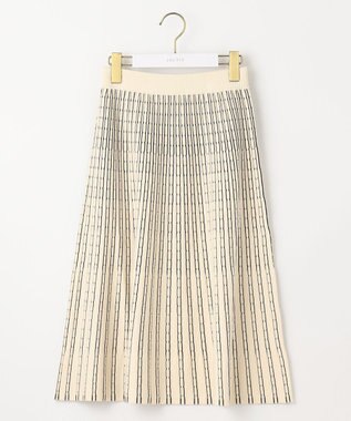 ANY SIS S 【低身長企画】バイカラーニットセットアップ ブラック