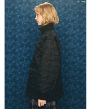 AMERICAN HOLIC ミッキー柄中綿キルトジャケット／Ｍｉｃｋｅｙ Black