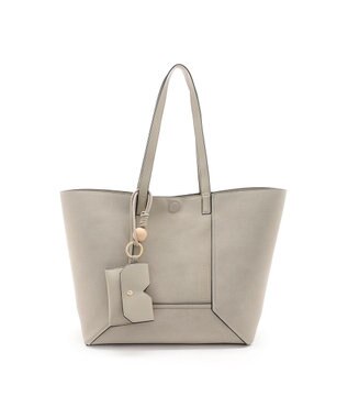 MioFIRANO DOOR I001 トートバッグ A4サイズ対応 リバーシブル LIGHT GRAY