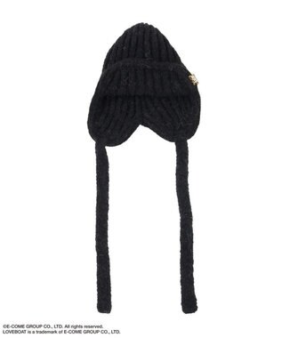 Green Parks ■ＬＯＶＥ　ＢＯＡＴ　イヤーマフニットキャップ Black