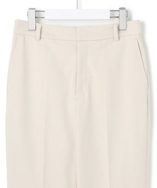 23区 L 【VERY掲載/撥水加工/洗える】TRストレッチギャバ テーパード パンツ アイボリー系