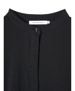 AMERICAN HOLIC フレアシャツワンピース Black