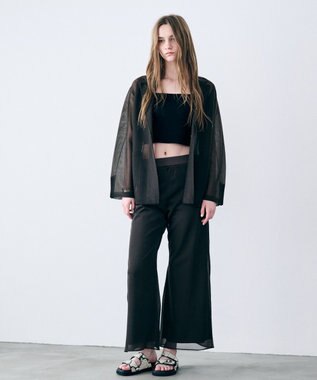 uncrave バルキーシアーニット ジャケット ブラウン