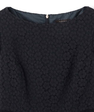 TOCCA 【WEB限定カラーあり・00サイズあり・洗える・消臭】MEMORY OF LACE ドレス [WEB限定]ネイビー系7