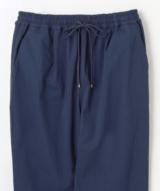 ANY L 【洗濯機可/ウエストゴム/ストレッチ/裏起毛】エブリデイベーシックテーパードパンツ ネイビー