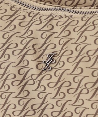 自由区 【撥水・2WAY】ナイロンノットワンショルダー バッグ ベージュ系1