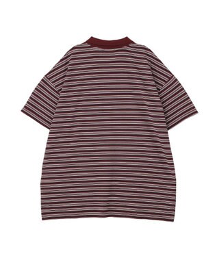 earth music&ecology ラガーポロシャツ Bordeaux
