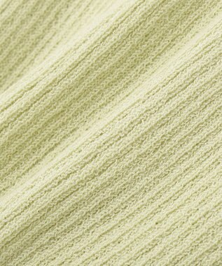 earth music&ecology 【予約】リブクロップドカーディガン ミント