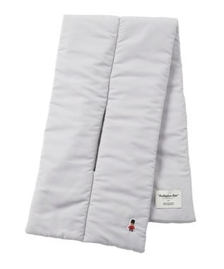 MOONBAT MACKINTOSH PHILOSOPHY バッキンガムベア付きPADDEDマフラー ライトグレー