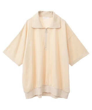 Green Parks ハーフＺＩＰチュニック Yellow