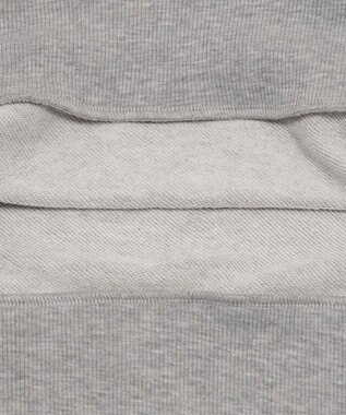 WEGO ハート総柄刺?スウェット 杢グレー