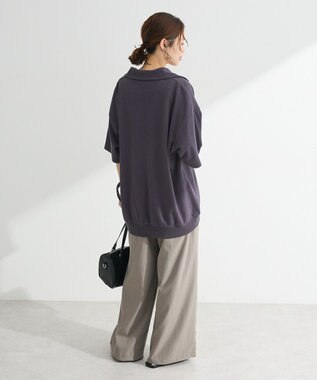 Green Parks ハーフＺＩＰチュニック Dark Gray