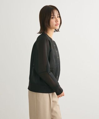 Green Parks シアーダンボールブルゾン Black