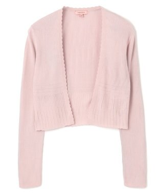 TOCCA EYELET AJISAI BOLERO ボレロ ピンク系
