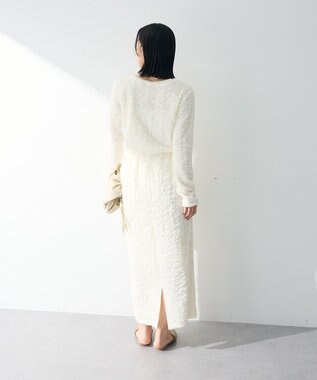 Green Parks 表面感ポコポコプルオーバー Ecru