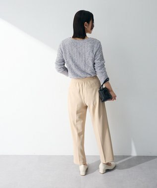 Green Parks 表面感ポコポコプルオーバー Light Gray