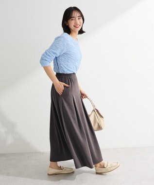 Green Parks 表面感ポコポコプルオーバー Sax