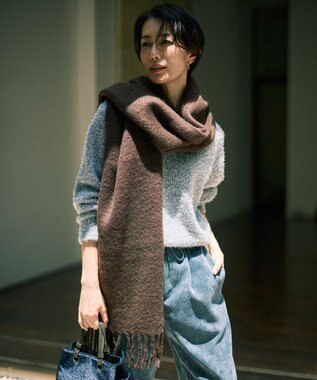 自由区 S 【カタログ掲載】ソフトコーデュロイワイド パンツⅡ ダルブルー