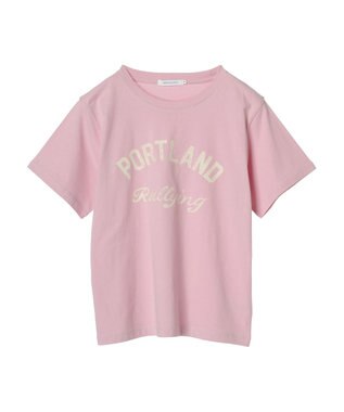 AMERICAN HOLIC ＰＯＲＴＬＡＮＤロゴカットプルオーバー Light Pink