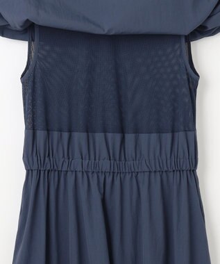 ANY SIS L 【撥水・UVカット】ウォーターサイド ワンピース ダルブルー