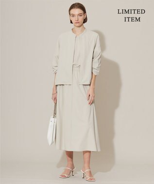 ICB L 【WEB限定・接触冷感・UVカット・洗える】アトラストリコット ワンピース トープ系