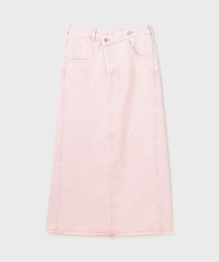 GRACE CONTINENTAL ピグメントタイトスカート ピンク