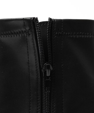 WEGO 厚底ウェッジソールショートブーツ ブラック