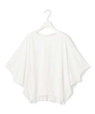 ICB L 【UVカット・接触冷感・速乾・洗える】マットスキューバ ドルマンスリーブプルオーバー オフホワイト系