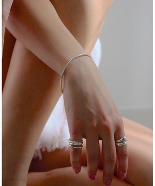 yoaa シルバー925 ダブル リング シルバー925