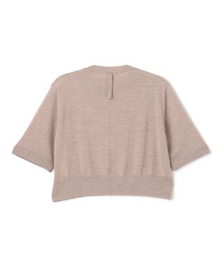 BEIGE， 【洗える】LA MONNAIE / ショート丈ニット Lt Taupe