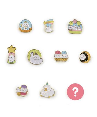 Mother garden しろたん ピンズコレクション 25周年にっこりパレード柄 10個全部セット（シークレット1種含む）  10個全部セット（シークレット1種含む）