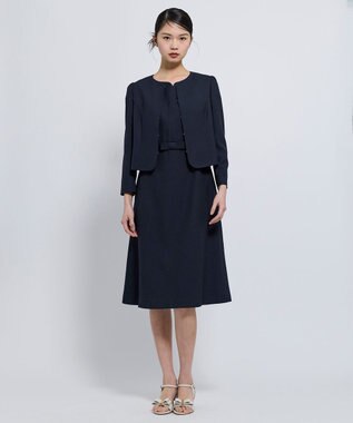 TOCCA 【松木育未さん着用・00サイズあり】BRIGHT BREEZE ドレス ネイビー系